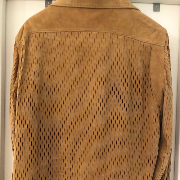 Vintage 70-80's a Robert Lewis idea Men's Suede Shirt Size: 42 - Picture 10 of 15